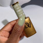 DND Diva Duo Gel and Polish in Foggy Fern 277, featuring a dual gel nail polish and lacquer set with earthy green hue.