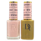 DND Diva Duo Gel & Polish in French Girl 061, featuring a stylish gel nail polish and lacquer with a French manicure look.