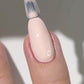 DND Diva Duo Gel & Polish in French Girl 061, a swatch of elegant gel nail polish and lacquer in soft nude and pink shades