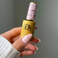 DND Diva Duo Gel & Polish French Girl 061 swatch showing creamy pink gel nail polish and matching lacquer on nails