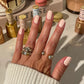 DND Diva Duo Gel & Polish French Girl 061 swatch showing glossy gel nail polish and lacquer in a soft pink shade
