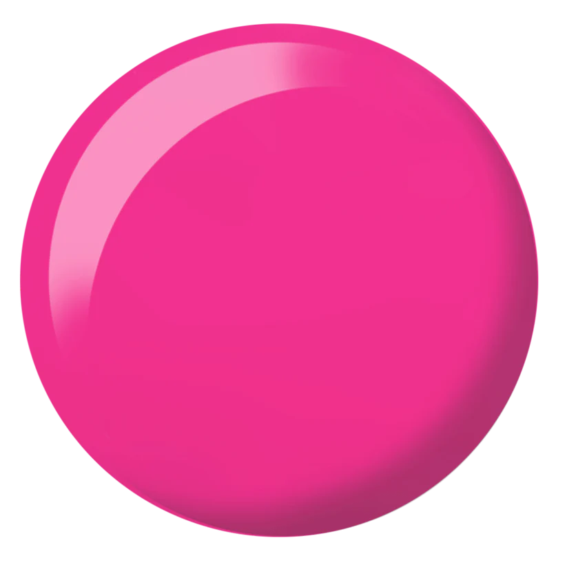 DND Diva Duo Gel & Polish in Fuchsia Rose 215 featuring a vibrant pink gel nail polish and matching lacquer for stylish nails.