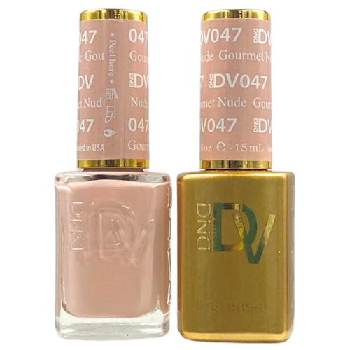 DND Diva Duo Gel & Polish - Gourmet Nude 047 - Universal Nail Supplies