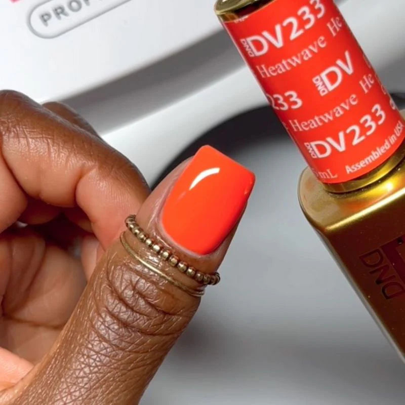 Dnd Diva Duo Gel & Polish - Heatwave 233 - Universal Nail Supplies