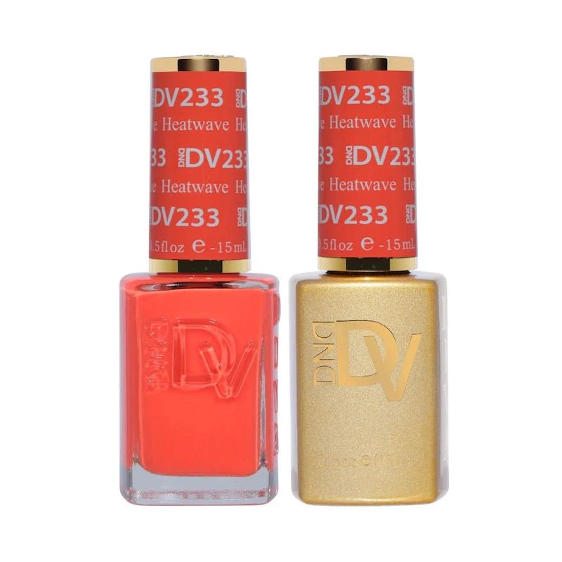 Dnd Diva Duo Gel & Polish - Heatwave 233 - Universal Nail Supplies