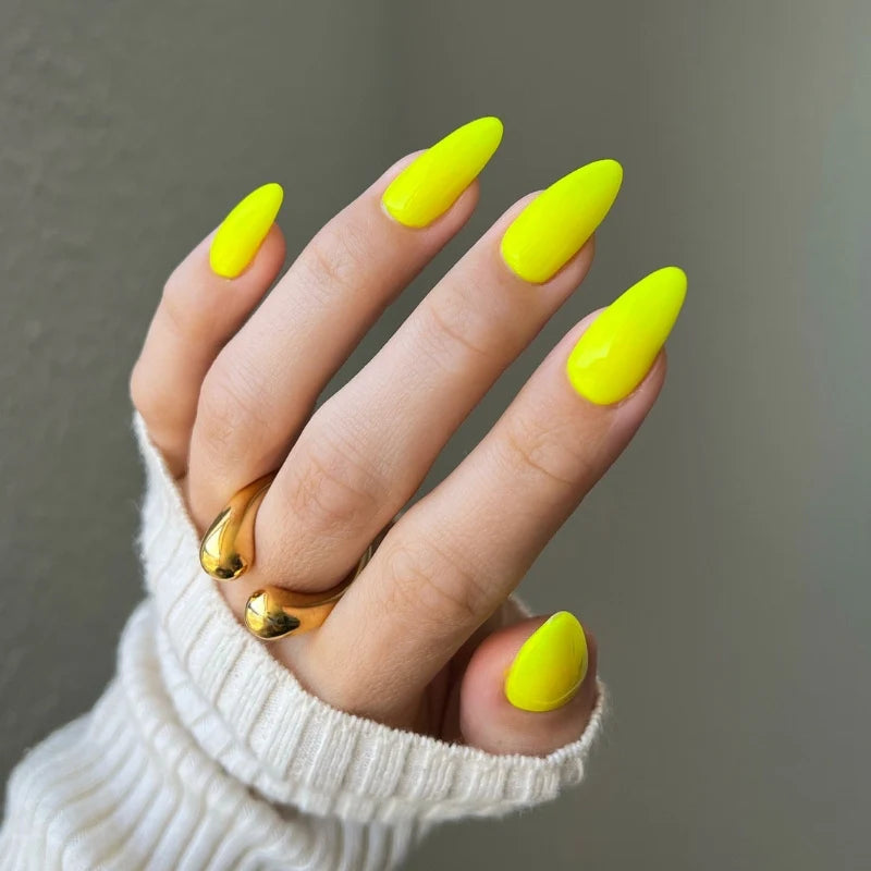 Dnd Diva Duo Gel & Polish - Highlighter Yellow 188 - Universal Nail Supplies