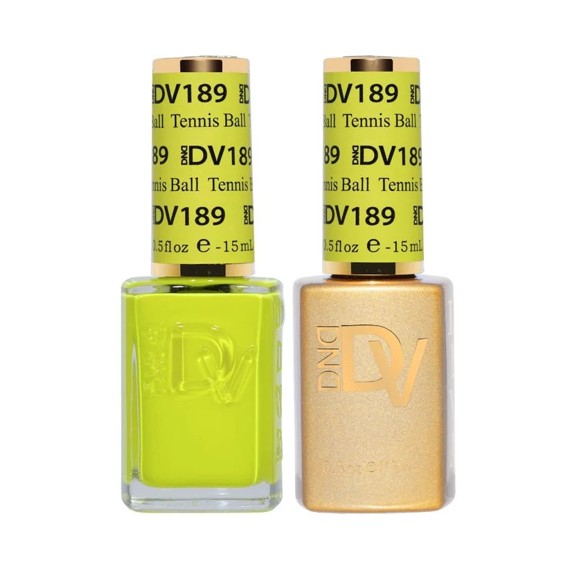 Dnd Diva Duo Gel & Polish - Highlighter Yellow 188 - Universal Nail Supplies