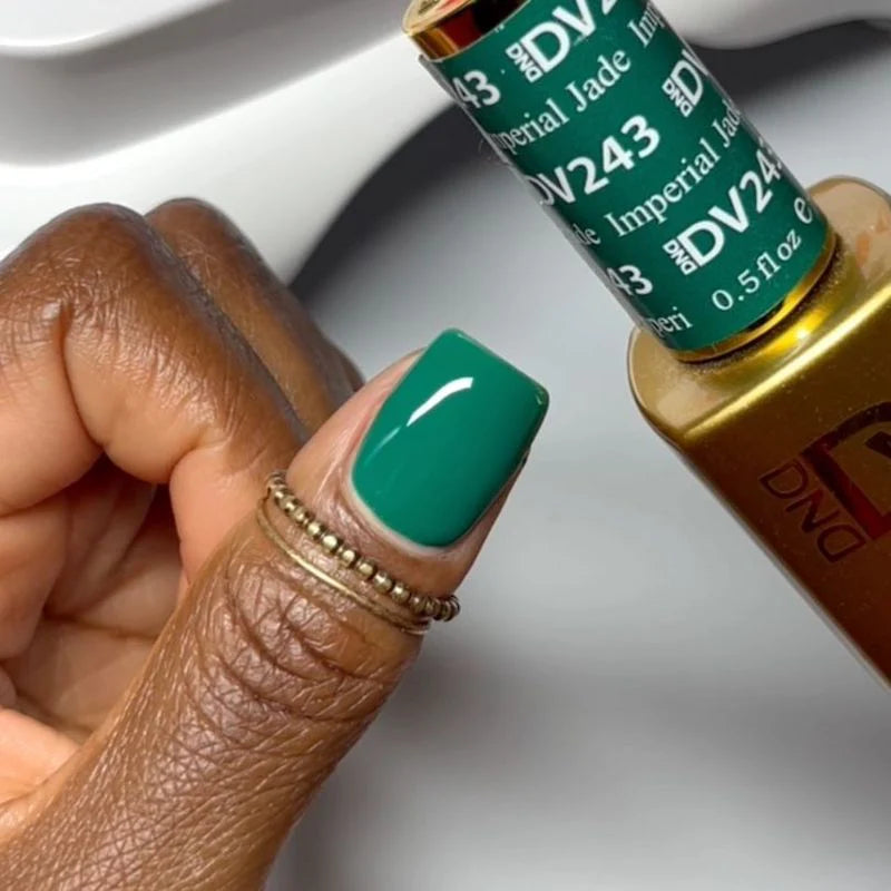 Dnd Diva Duo Gel & Polish - Imperial Jade 243 - Universal Nail Supplies