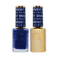 DND Diva Duo Gel & Polish Jelly Marine 247, a vibrant gel nail polish and lacquer set with glossy finish.