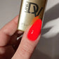 DND Diva Duo Gel & Polish in Jellyfish Candy 234, showcasing a vibrant pink gel nail polish and lacquer finish.