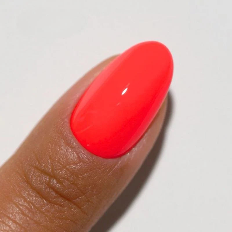 DND Diva Duo Gel & Polish Jellyfish Candy 234, vibrant pink and purple gel nail polish and lacquer with a shiny finish.