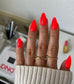 DND Diva Duo Gel & Polish Jellyfish Candy 234, vibrant gel nail polish and lacquer in a bright, colorful jellyfish design.
