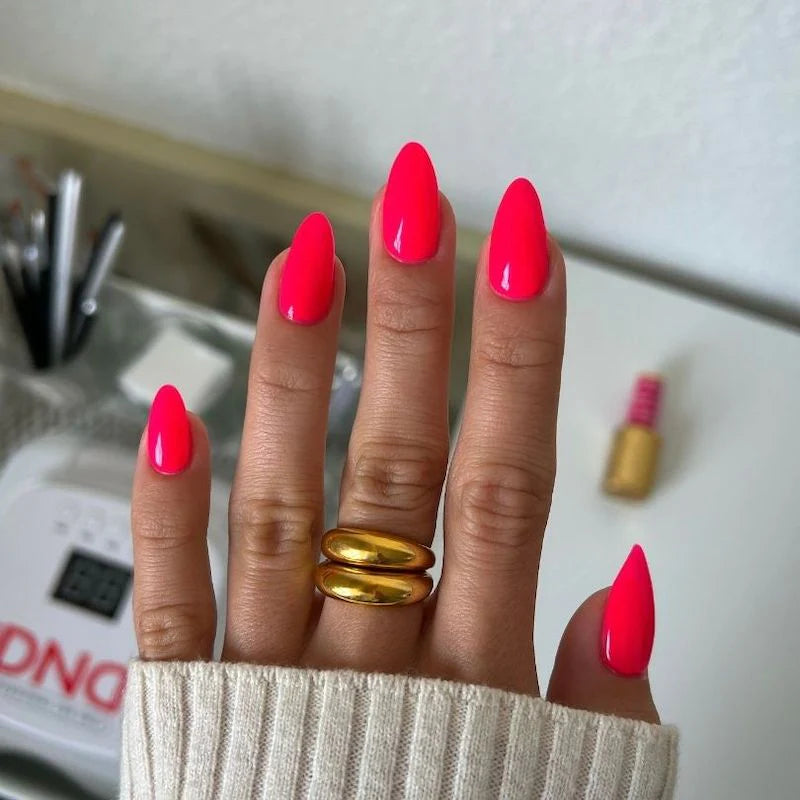 DND Diva Duo Gel & Polish Juicy Cowgirl 229 set featuring vibrant gel nail polish and lacquer with colorful packaging.