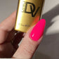 DND Diva Duo Gel & Polish Juicy Cowgirl 229, vibrant pink gel nail polish and lacquer with glossy finish.