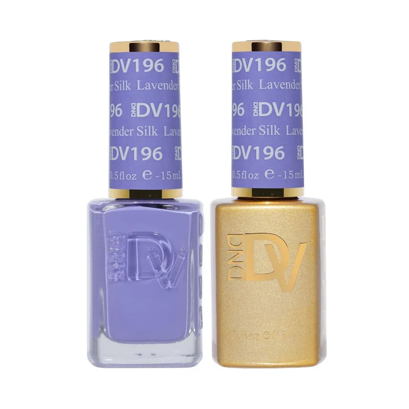 Dnd Diva Duo Gel & Polish - Lavender Silk 196 - Universal Nail Supplies