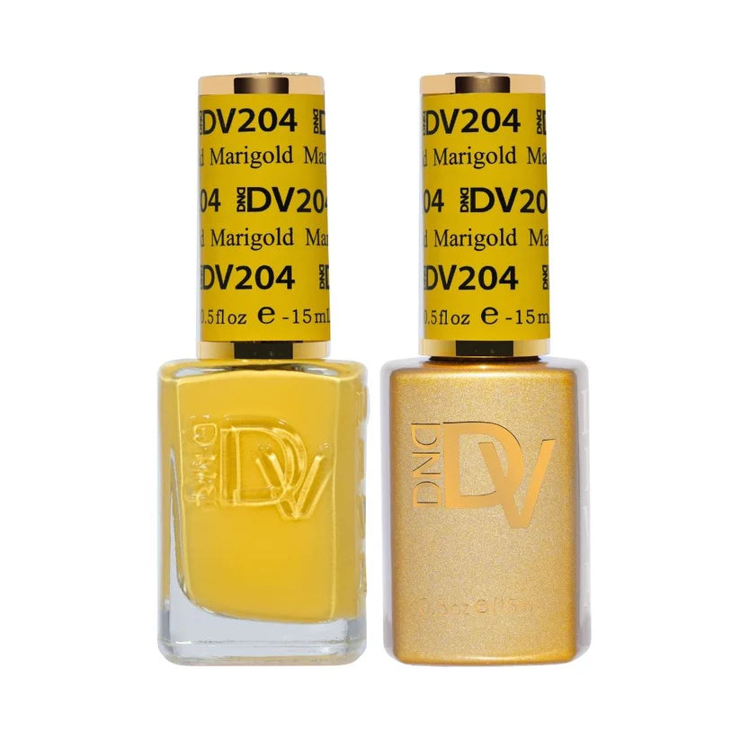 Dnd Diva Duo Gel & Polish - Marigold 204 - Universal Nail Supplies