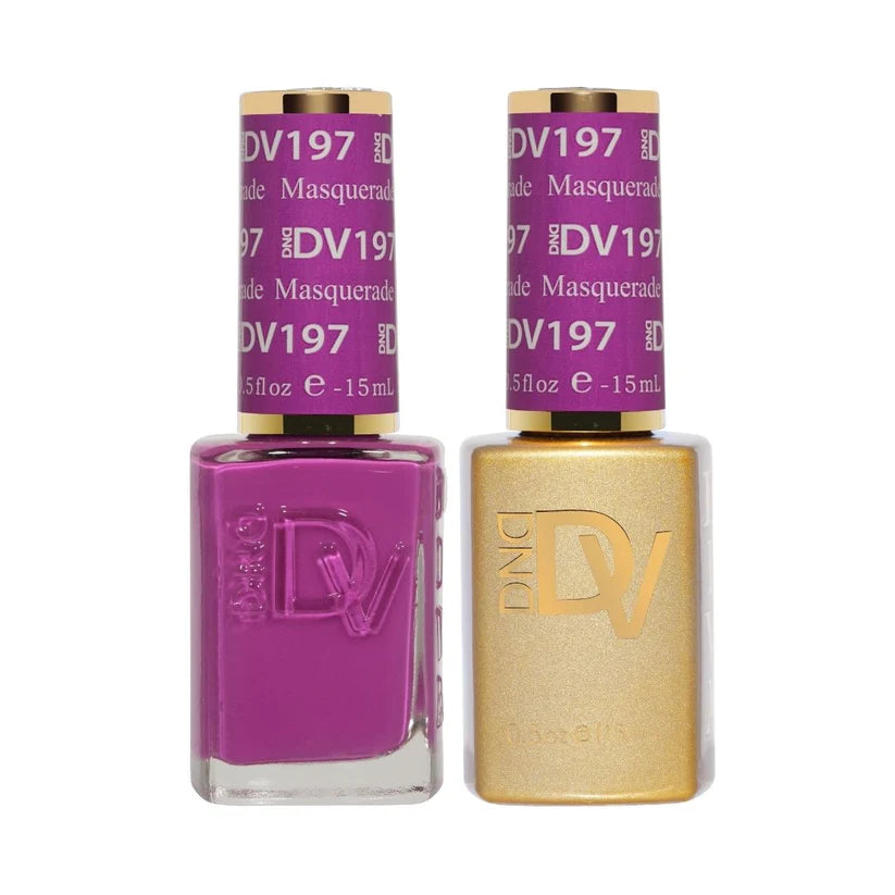 Dnd Diva Duo Gel & Polish - Masquerade 197 - Universal Nail Supplies
