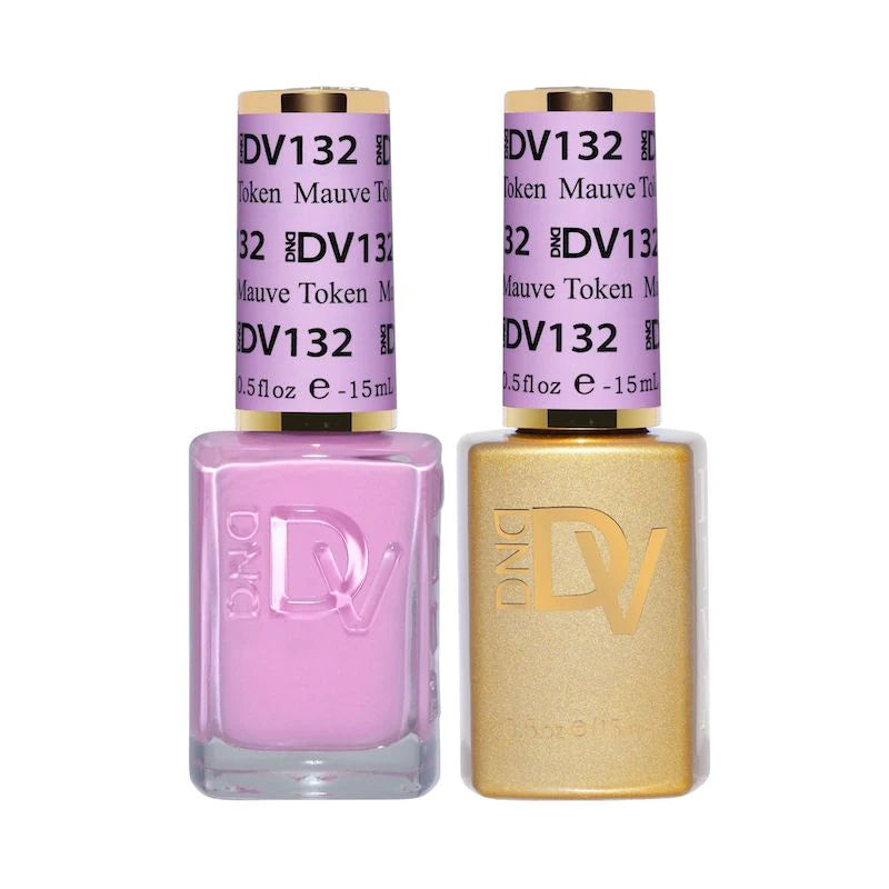 Dnd Diva Duo Gel & Polish - Mauve Token 132 - Universal Nail Supplies