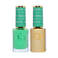 DND Diva Duo Gel & Polish in Mint Julep 274, featuring a vibrant mint green gel nail polish and matching lacquer.