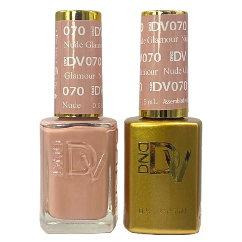 DND Diva Duo Gel & Polish - Nude Glamour 070 - Universal Nail Supplies