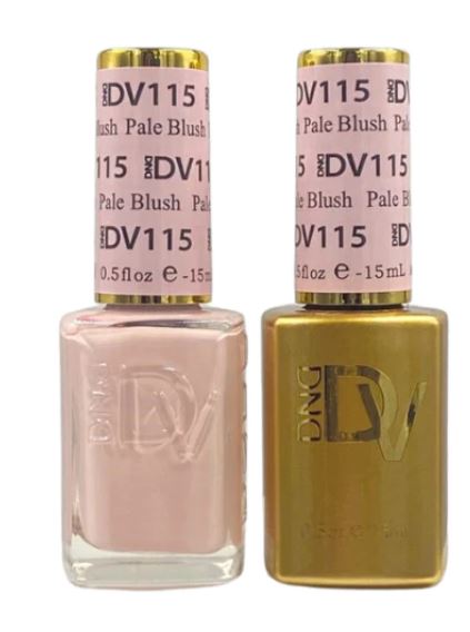 Dnd Gel & Polish Diva Duo - 115 Pale Brush - Universal Nail Supplies