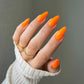 Dnd Diva Duo Gel & Polish - Perfect Orange 208 - Universal Nail Supplies