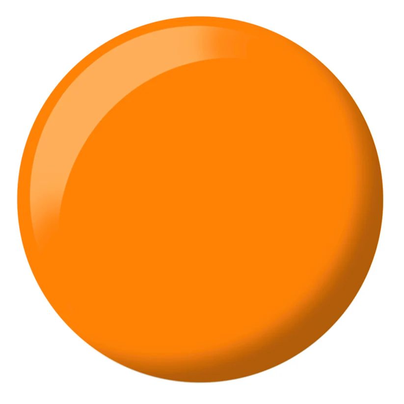 Dnd Diva Duo Gel & Polish - Perfect Orange 208 - Universal Nail Supplies