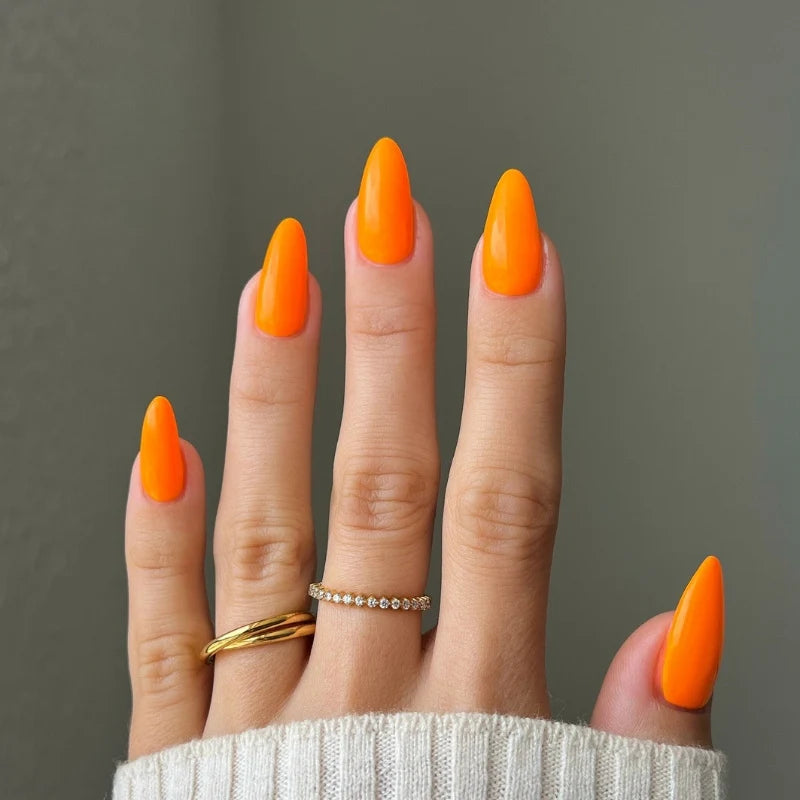 Dnd Diva Duo Gel & Polish - Perfect Orange 208 - Universal Nail Supplies