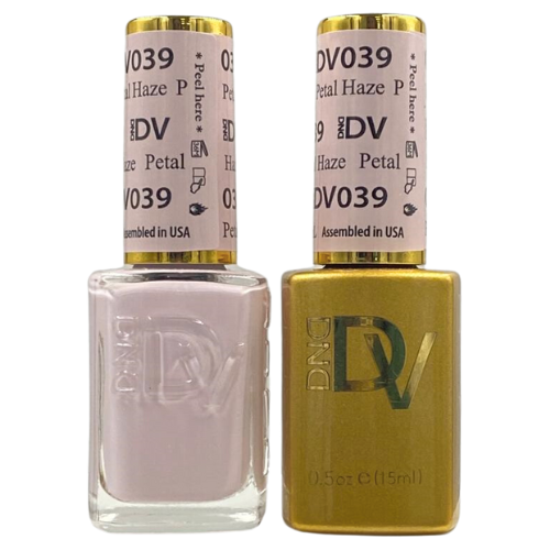 DND Diva Duo Gel & Polish - Petal Haze 039 - Universal Nail Supplies