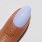 DND Diva Duo Gel & Polish in Pies In The Sky 129, vibrant blue gel nail polish and lacquer with shiny finish.