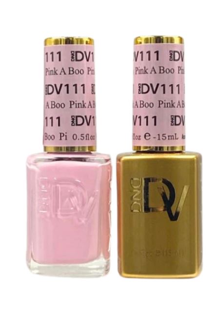 Dnd Gel & Polish Diva Duo - 111 Pink A Boo - Universal Nail Supplies