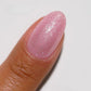 DND Diva Duo Gel & Polish in Pink Glazed 010 featuring a glossy pink nail polish and gel nail finish.