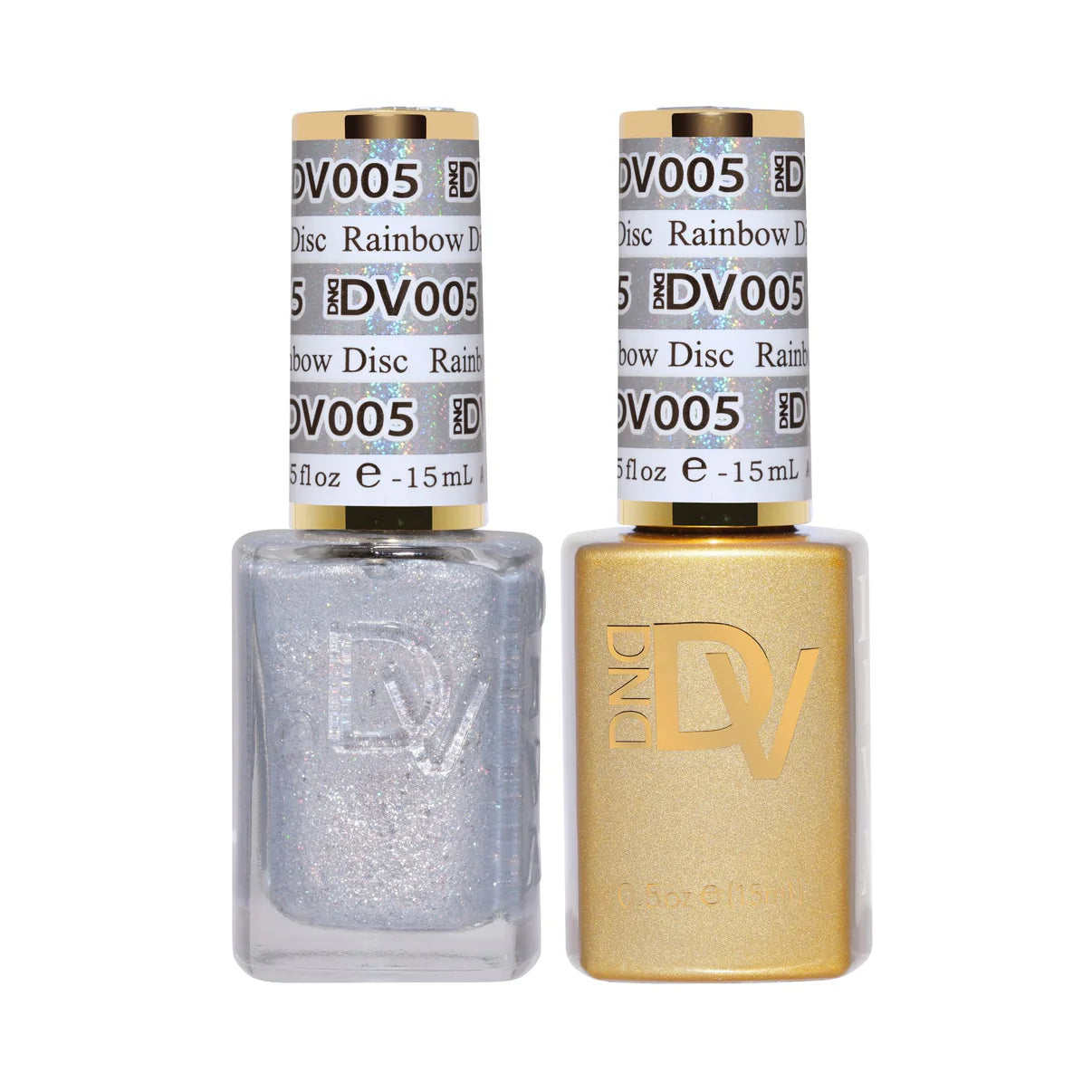 Dnd Diva Duo Gel & Polish -  Rainbow Disco 005 - Universal Nail Supplies