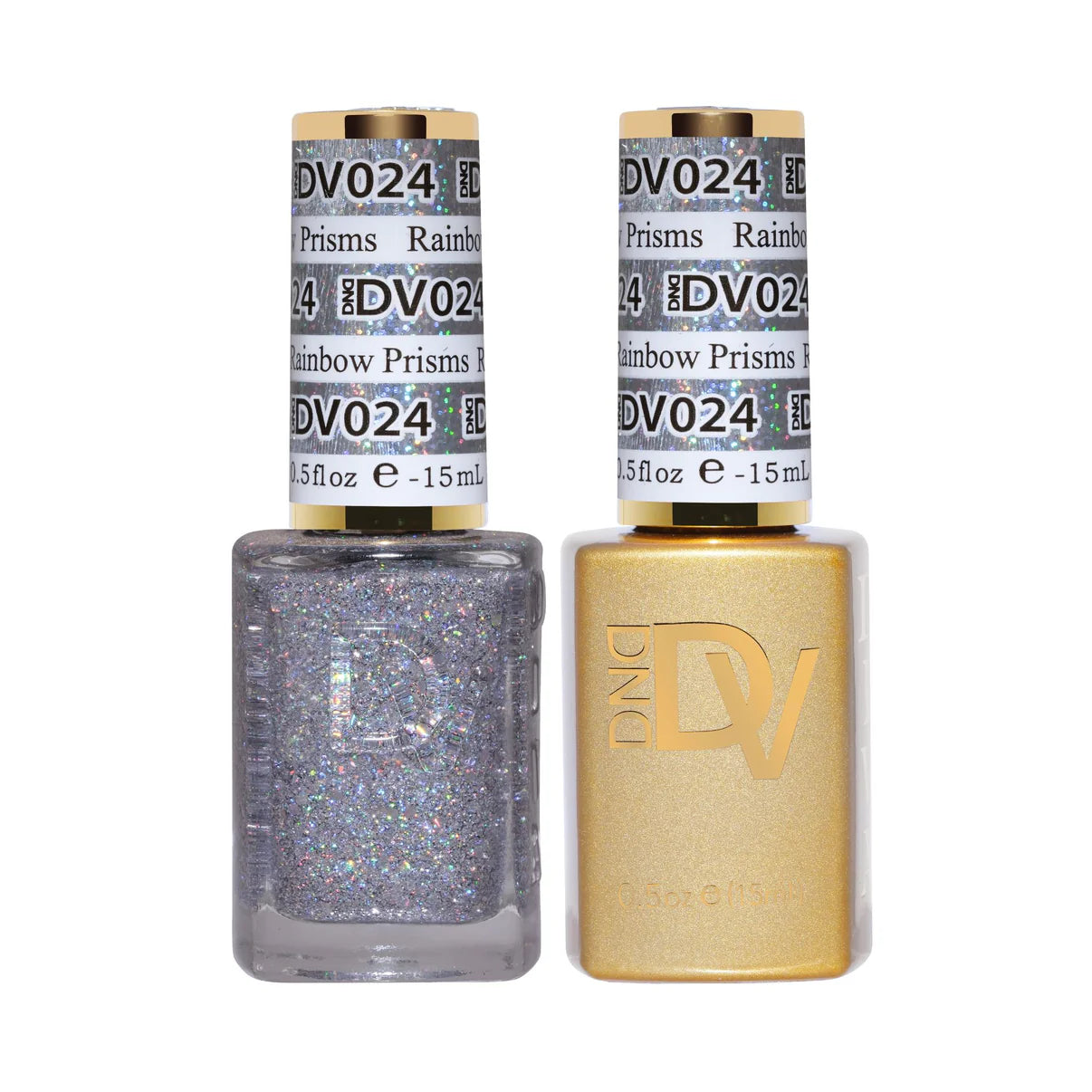 Dnd Diva Duo Gel & Polish -Rainbow Prisms 024 - Universal Nail Supplies