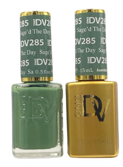 Dnd Diva Duo Gel & Polish - Sage'd The Day 285 - Universal Nail Supplies
