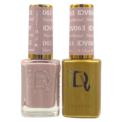 DND Diva Duo Gel & Polish - Shortbread 063 - Universal Nail Supplies