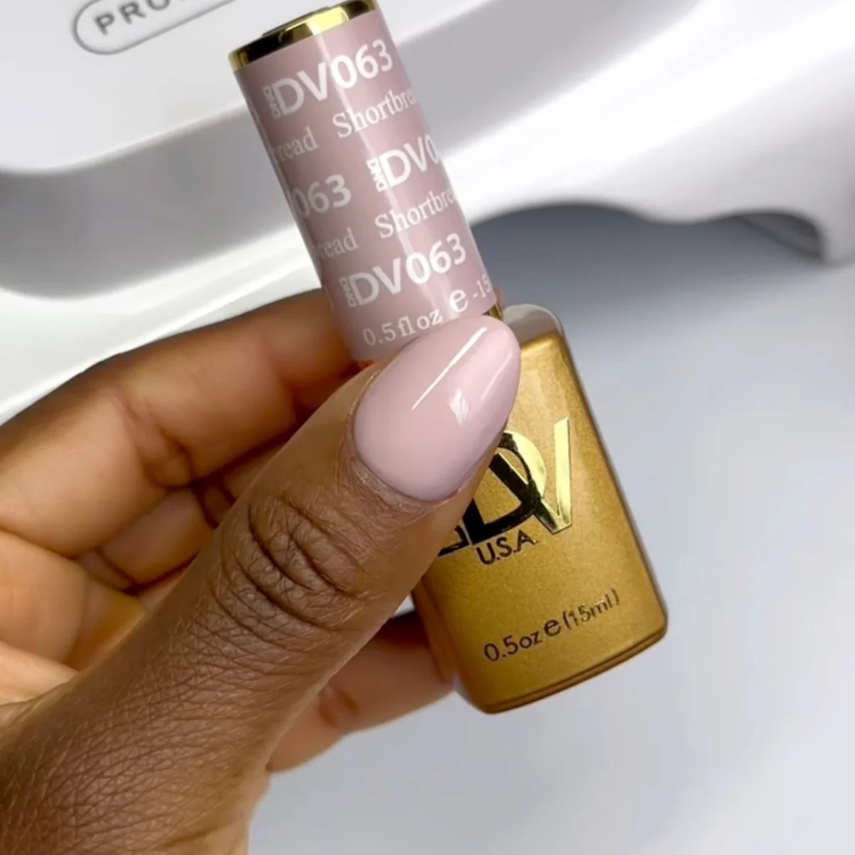 DND Diva Duo Gel & Polish - Shortbread 063 - Universal Nail Supplies