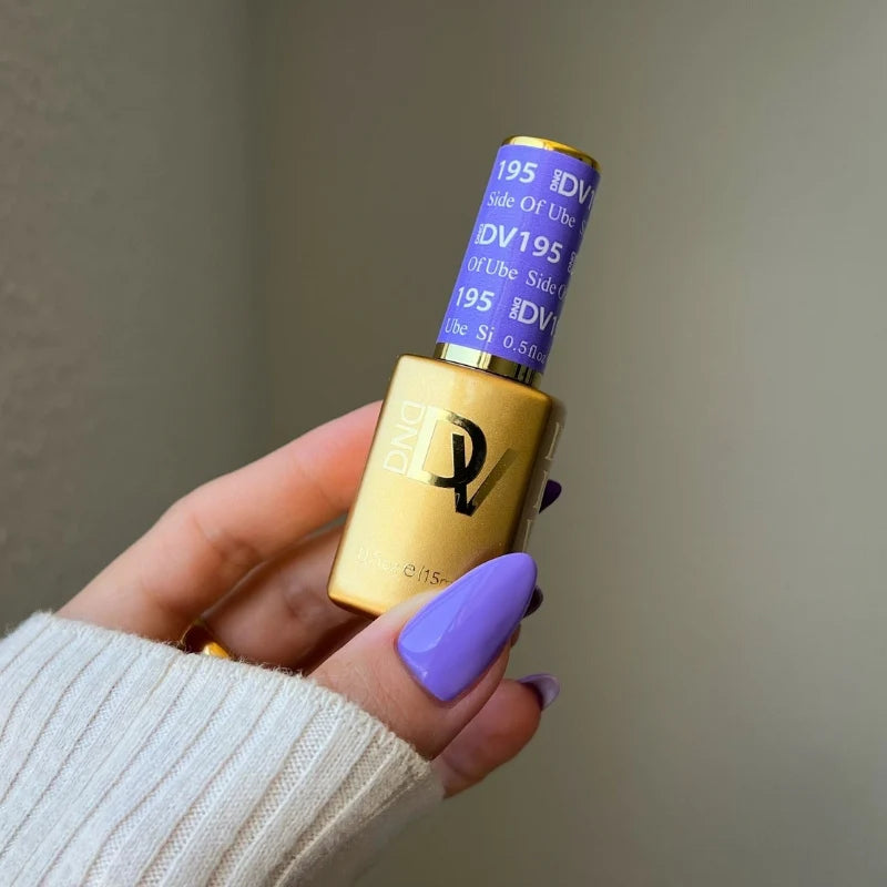 Dnd Diva Duo Gel & Polish - Side Of Ube 195 - Universal Nail Supplies