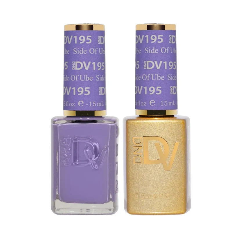Dnd Diva Duo Gel & Polish - Side Of Ube 195 - Universal Nail Supplies