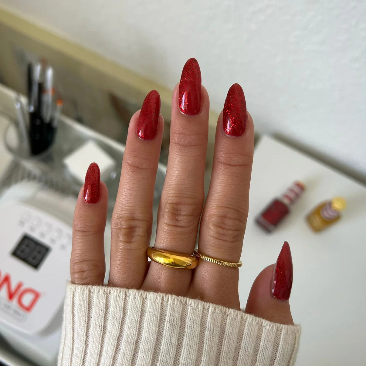 Dnd Diva Duo Gel & Polish - Sip N’ Glitz 035 - Universal Nail Supplies