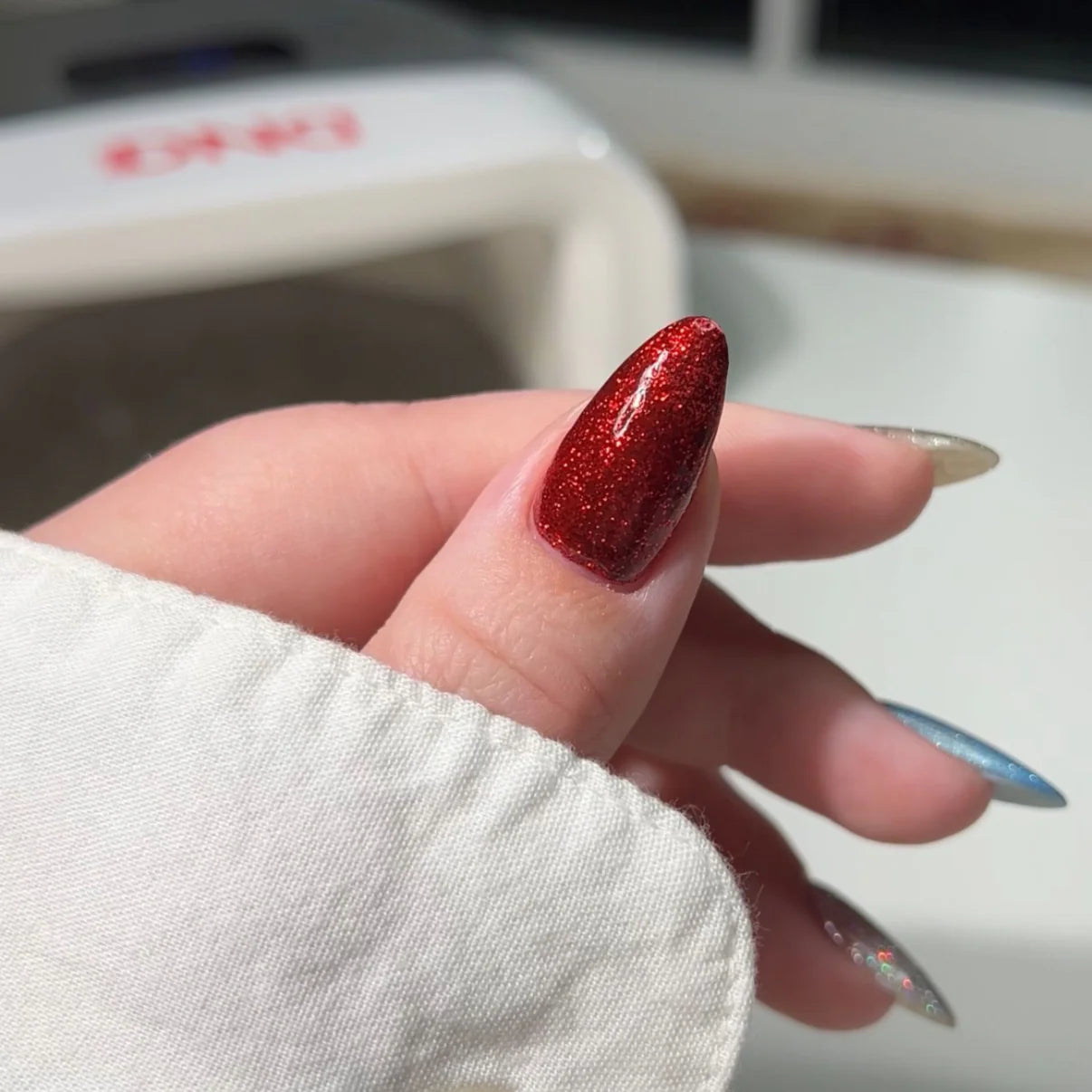 Dnd Diva Duo Gel & Polish - Sip N’ Glitz 035 - Universal Nail Supplies