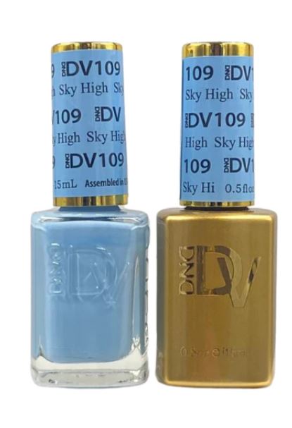 Dnd Gel & Polish Diva Duo - 109 Sky High - Universal Nail Supplies
