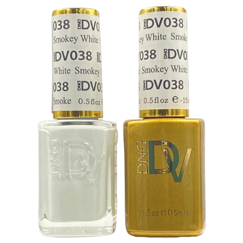 DND Diva Duo Gel & Polish - Smokey White 038 - Universal Nail Supplies