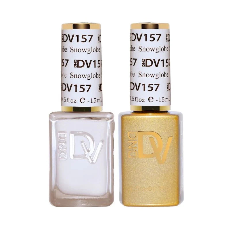 Dnd Diva Duo Gel & Polish - Snowglobe 157 - Universal Nail Supplies
