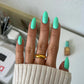 DND Diva Duo Gel & Polish Sound Of Rain 273, a gel nail polish and lacquer set in a soft rain-inspired shade.