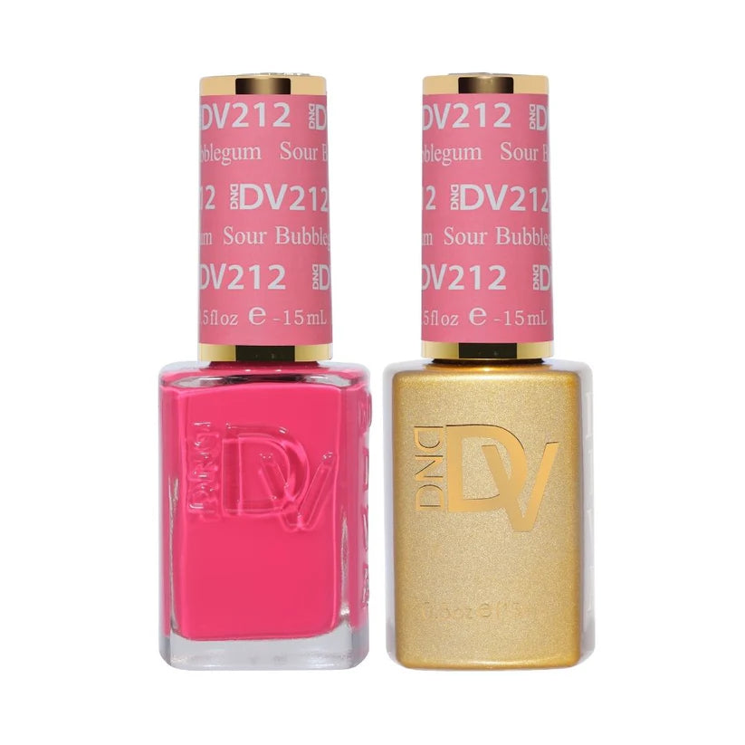 Dnd Diva Duo Gel & Polish - Sour Bubblegum 212 - Universal Nail Supplies