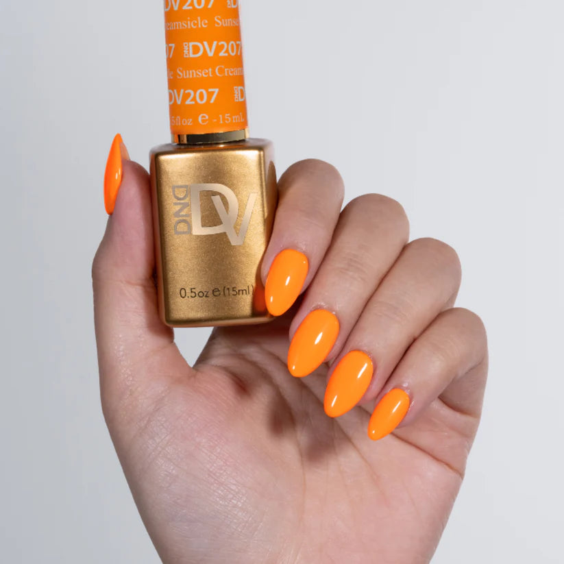 Dnd Diva Duo Gel & Polish - Sunset Creamsicle 207 - Universal Nail Supplies
