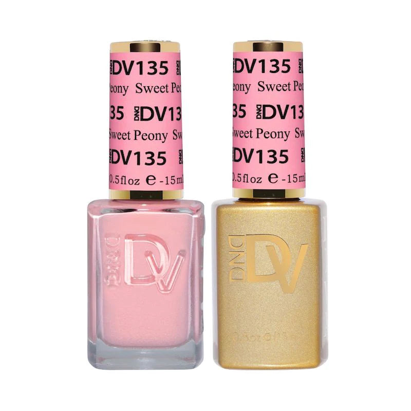 Dnd Diva Duo Gel & Polish - Sweet Peony 135 - Universal Nail Supplies