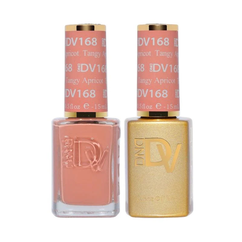 Dnd Diva Duo Gel & Polish - Tangy Apricot 168 - Universal Nail Supplies