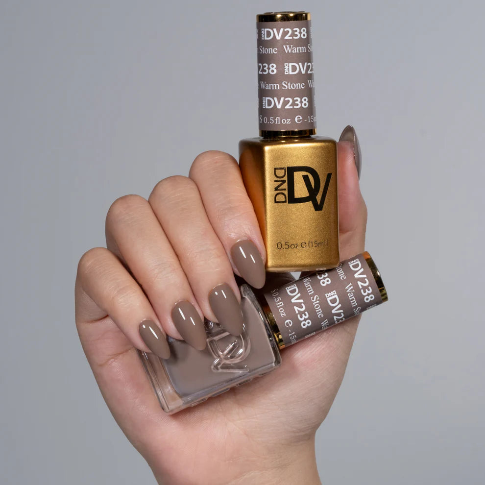 Dnd Diva Duo Gel & Polish - Warm Stone 238 - Universal Nail Supplies